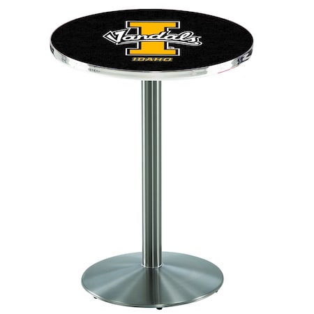 Holland Bar Stool Co 36" Stainless Steel Idaho Pub Table L214S3628IdahoU